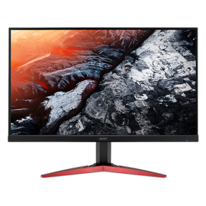
 UM.HX1EE.C01 Monitor Acer KG271Cbmidpx 69cm (27") ZeroFrame FreeSync 1ms 144Hz 100M:1 ACM 400nits LED DVI HDMI, DP(1.2) Speakers Audio in/out EURO/UK EMEA MPRII Black/Red Acer EcoDisplay