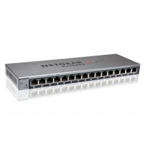 
 GS116E-200PES Комутатор Netgear 16 x 10/     100/     1000 Prosafe PLUS Gigabit Switch (management via PC utility), Link Aggregation