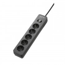 
 PME5B-GR APC Essential SurgeArrest 5 Outlet Black 230V Germany