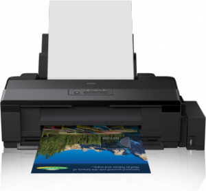 
 C11CD82401 InkJet Printer EPSON L1800, Consumer/Plain, A3+, 6 Ink Cartridges, lMKlCMCY, Manual, 5, 760 x 1, 440 dpi, 15 Pages/min Color (plain paper), 15 Pages/min Monochrome (plain paper), 45 Seconds per 10 x 15 cm photo (Epson Premium Glossy Photo Pa